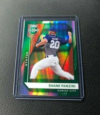 2021 Panini Elite Extra Edition Shane Panzini Green Status 052/499