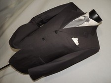 Exquisite Canali Men's Classic 3 Button dual vents Gray jacket coat 38 R