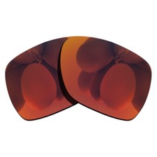 US Fire Red Anti Scratch Polarized Lenses Replacement For-Oakley Deviation