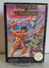 Nintendo NES *Wizards & Warriors* OVP mit Anleitung und Schutzh&uuml;lle PAL B  A1228