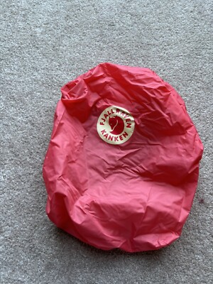 NEW  Fjallraven Kanken Backpack Rain Cover Peach Pink