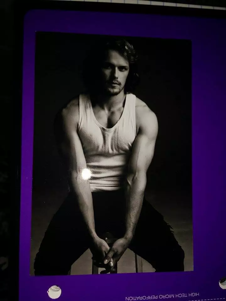 Sam Heughan Wallpaper Samsung Galaxy Phone Case for Sale by dentarejeki99