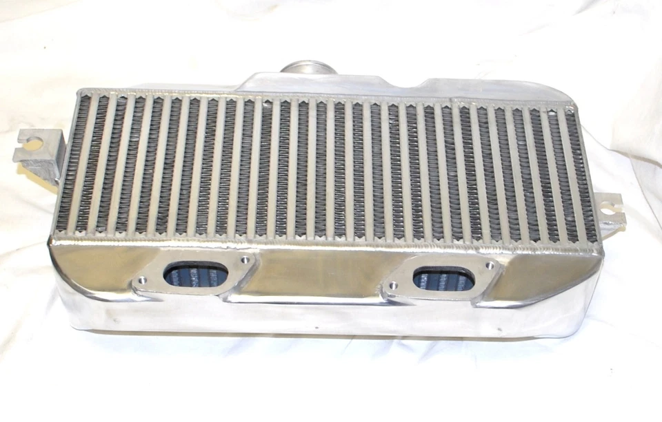 Intercooler de montaje superior + tubo Y GRATIS FOR04-07 Subaru WRX STI Sedán 4-D 2.5L 2458CC  Foto 4 de 4
