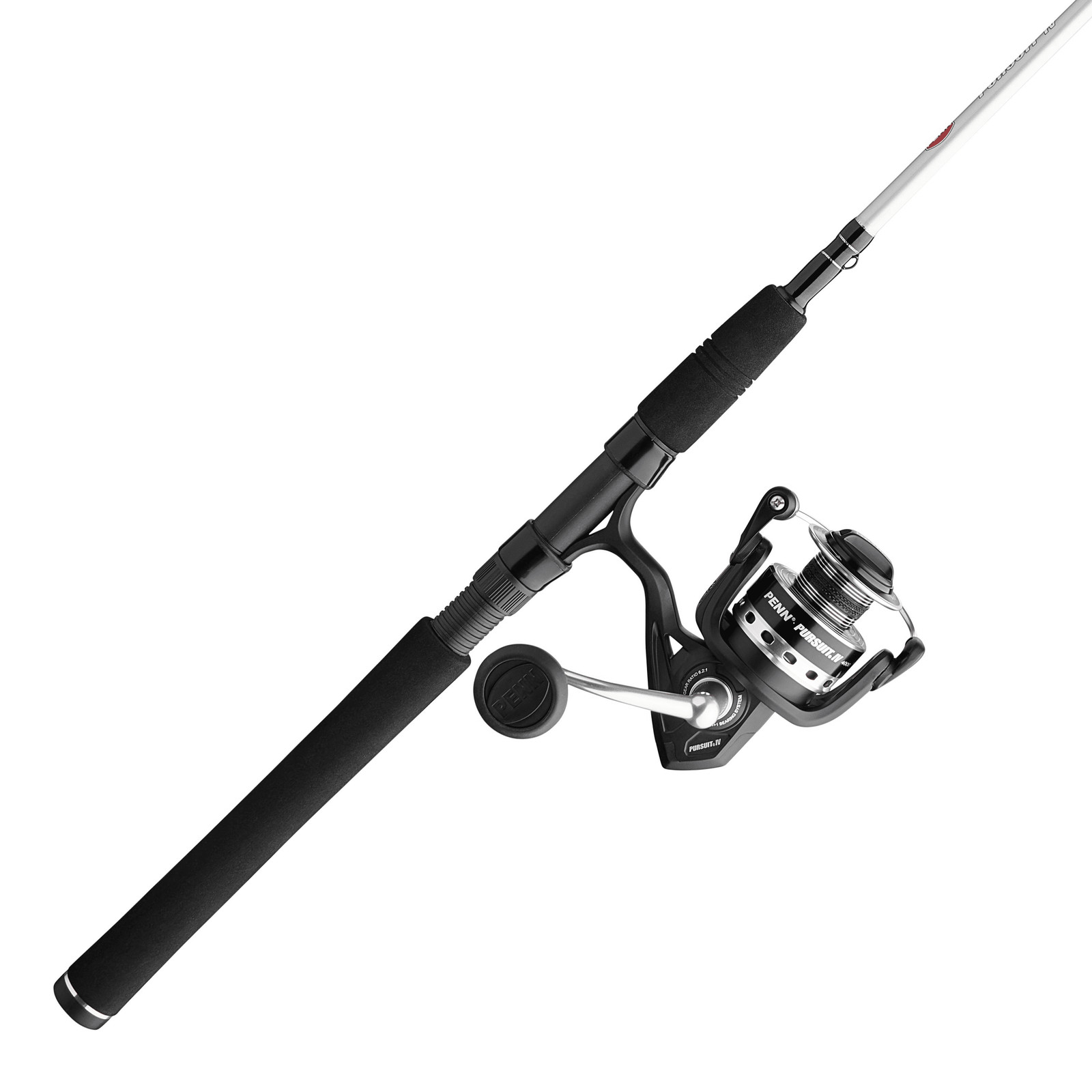 PENN 7&rsquo; Pursuit IV 3-Piece Travel Fishing Rod and Reel Inshore Spinning Combo