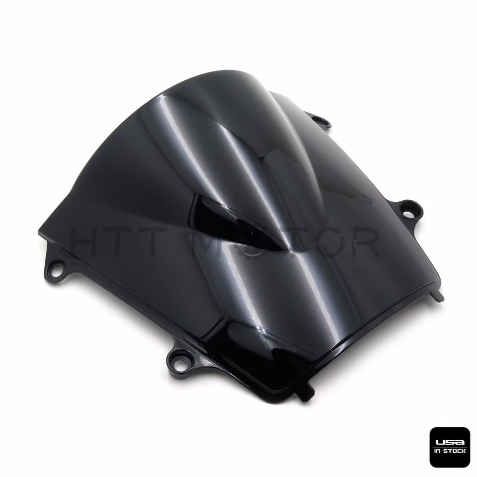 PARABRISAS DOBLE BURBUJA NEGRO HUMO PARA HONDA CBR600RR 2013-2015 Foto 4 de 4