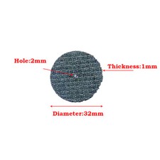 36Pcs 32MM Metal Cutting Disc Grinder Rotary Tool Cutting Sanding Disc YT 0.17 per disc