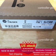 New Sealed Allen-Bradley 1746-OA16 SER D SLC 500 Output Module 1746OA16
