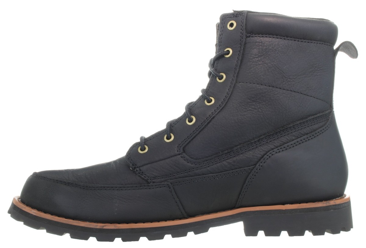 TIMBERLAND MEN\'S 13 ATTLEBORO MID LACE BOOT JET BLACK NIB TB1A657D015 Amazon.com | Timberland - Attleboro Pt Chelsea - 0A624N  main image 3