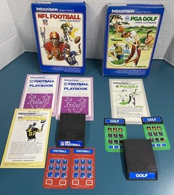 RARE Vintage Intellivision Video Game Lot QTY 28 Dungeons Dragons Boxes Manuals