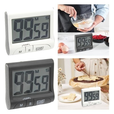 Digitaler Küchentimer, Timer, Uhr für Übungen, Klassenzimmer, Büro