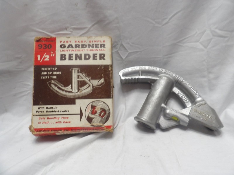Gardner Bender 1/2" Thin Wall conduit Bender #930