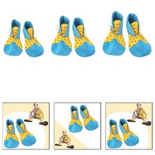 1 Pair Halloween Clown Shoes Funny for Role Play Stage Performance Carnival