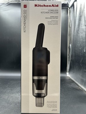 KitchenAid Cordless Kitchen Vacuum battery included Matte Black KKVR121BM