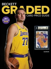 New 2026 Beckett Graded Card Price Guide 29th Edition With Luka Doncic