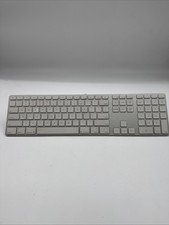 Apple Keyboard A1243   USB Wired Aluminum Keyboard w/ Numeric Keypad   Original