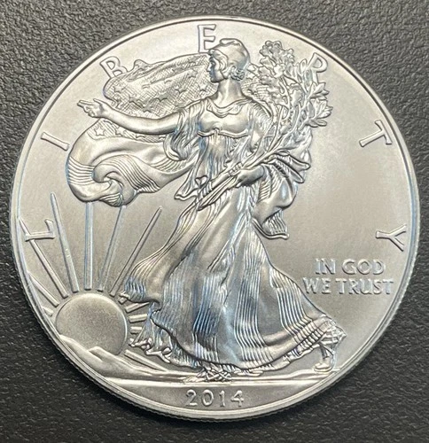 2014 American Eagle Silver Dollar / 1 oz .999 Silver / Uncirculated