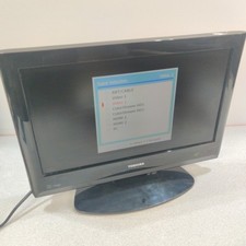 Toshiba 19AV600U LCD TV 19" Flat 720P Television HDMI VGA RCA Co-Ax NO REMOTE