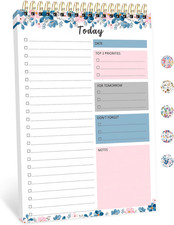 To Do List Notepad - to Do List Notebook for Work with 52 Sheets, Undated Daily