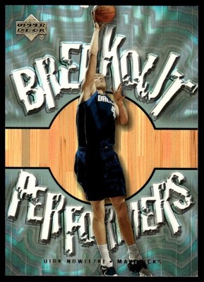 2001-02 Upper Deck #BP13 Dirk Nowitzki Breakout Performers