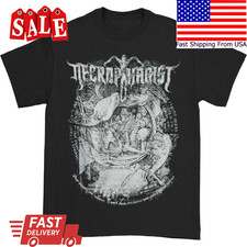 Hot Necrophagist Band All Size Black Cotton T-shirt Gift For Fan AG2011