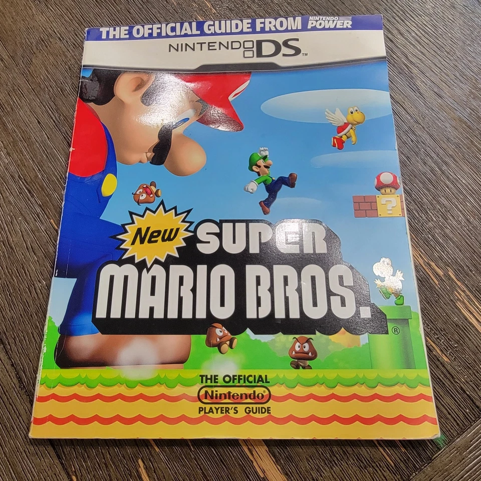New Super Mario Bros. (Nintendo DS) Guía Oficial de Estrategia (Nintendo Power) Foto 2 de 4