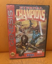 SEGA GENESIS- "ETERNAL CHAMPIONS" Video Game Cartridge 1993 AUTHENTIC Vintage