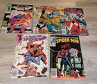 Vintage Lot of 5 Marvel Spider-Man Comic Books Readers B160