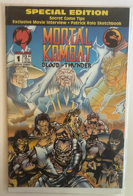 Mortal Kombat Special Edition #1 (Malibu), signed upon request. FREE SHIPPING!