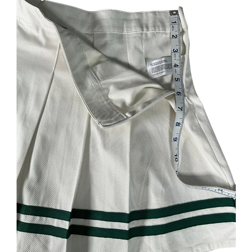 Prince Pickleball Tennis Skirt Off White Green Stripe 2X NWT Athletic Shorts Outdoor Sports Prince Pickleball Tennis Skirt Off White Green Stripe 2X NWT Athletic Shorts Outdoor Sports