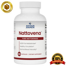 Arthur Andrew Medical Nattovena Pure Nattokinase 4000 FU - 180 Capsules