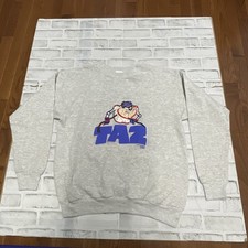 Tultex 90s Vintage Looney Tunes Taz Warner Bros Crewneck Size L Large 1994 Vtg