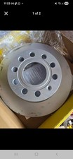 Pair of Solid Rear Brake Discs for Audi, Seat, Skoda, VW