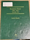 Roosevelt Dome Collection 1965 To 2003, 75 Coins In Book