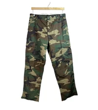 US ARMY Pants Mens Size Medium Outdoor Camo Cargo Pocket Combat Uniform