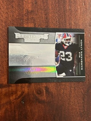 2008 Playoff Prestige Prestigious Pros /50 Marshawn Lynch Buffalo Bills