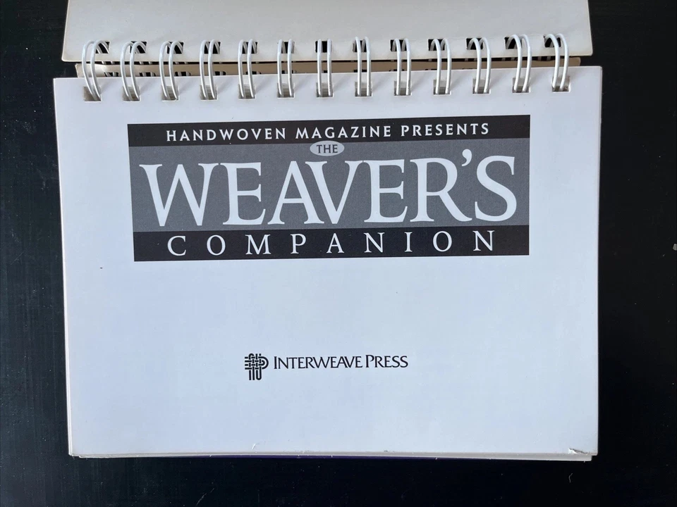 The Weaver’s Companion~Rivista tessuta a mano~Interweave Press 2001 ECCELLENTE - Immagine 3 di 4