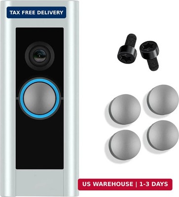 Doorbell Button Replacement, Doorbell Pro Buttons Replacement, Come with 4Pack B