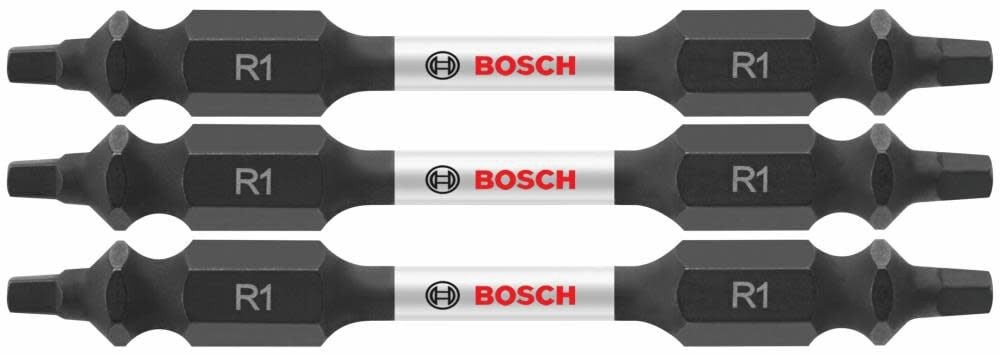 Двухсторонние биты Bosch Impact Tough 25-дюймовые квадратные 1 3 шт 2390₽
