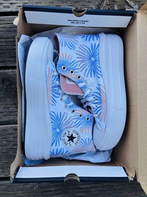 Converse Chuck Taylor All Star Move Womens Size 9.5 Shoes Platform Sneakers NIB