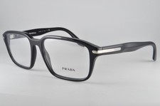 Prada Eyeglasses PR09TV 1AB1O1 Black, Size 55...