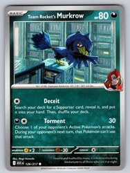Team Rocket's Murkrow 126/217 Ascended Heroes