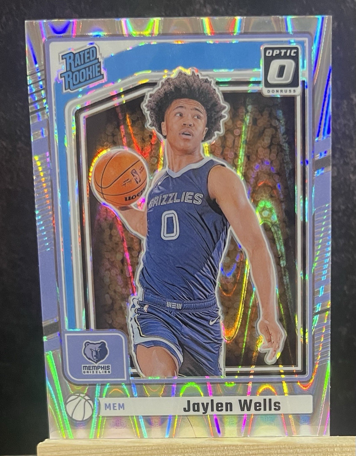 2024-25 Donruss Optic Preview Seismic #245 Jaylen Wells RR