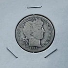 Photo of a 1911-D Barber Quarter from an eBay listing that sold on Jul 22, 2026