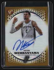 2025 Topps Pristine Gold Victor Wembanyama Auto 50 Pa-vw 2025 Topps Pristine Gold Victor Wembanyama Auto 50 Pa-vw