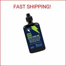 White Lightning Epic Ride All Conditions Light Bicycle Chain Lube, 4-Ounce Drip