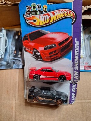 Hot Wheels Skyline GT-R (R-34) Lot of 2