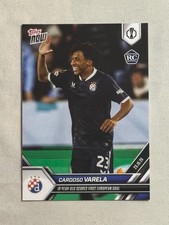 2025-26 Topps Now UEL Cardoso Varela Rookie RC #007 Dinamo Zagreb