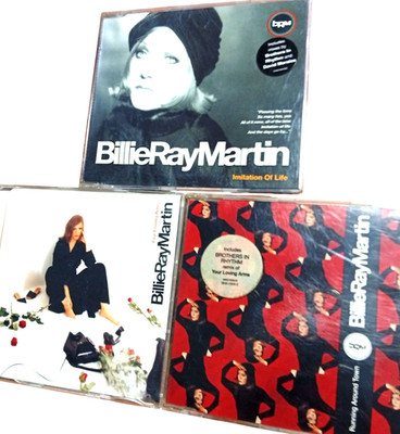 Billie Ray Martin 3X Original CD Singles LOT Your Loving Arms