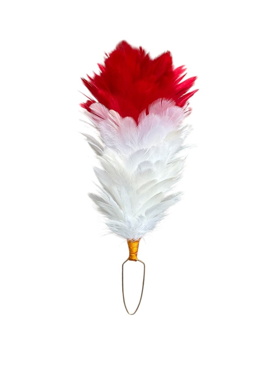 Feather Hackle 6 Plume For , Balmoral, Bonnet, Beret - Military - Foto 10