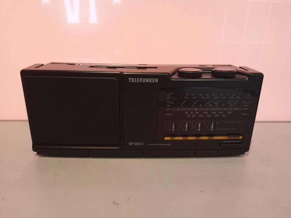 Telefunken RP 500 S Radio / Tuner / Kofferradio - Vintage OVP - Bild 4 von 4